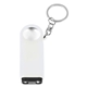 aerial view a white magnifier and led light key chain, image 1 of 3