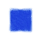 aerial view a dark blue square gel beads hot / cold pack, image 1 of 3