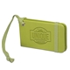 aerial view a lime green leeman tuscany luggage tag, image 1 of 4