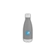 aerial view a matte gray 12 oz h2go force water bottle - matte gray, image 1 of 4