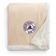 aerial view a tan field co.(r) cambridge oversized sherpa blanket, image 1 of 11