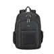 aerial view a black solo new york metropolitan backpack, image 1 of 7
