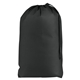 aerial view a black non - woven laundry bag - 18 x 26, image 1 of 2