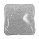 aerial view a clear gel bead hot / cold pack, image 1 of 2