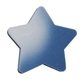 aerial view a blue to white mood(tm) die cut eraser - star, image 1 of 2
