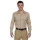 aerial view a khaki dickies unisex long - sleeve work shirt - all, image 1 of 3