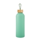 25 oz Blaire Recycled Aluminum Bottle With Bamboo Lid And Carry Handle