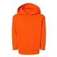 aerial view a orange rabbit skins toddler pullover fleece hoodie - all, image 1 of 3
