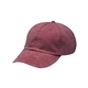 a burgundy adams headwear - optimum pigment - dyed dad hat