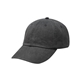 a charcoal adams headwear - optimum pigment - dyed dad hat