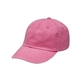 a hot pink adams headwear - optimum pigment - dyed dad hat