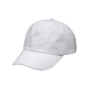 a white adams headwear - optimum pigment - dyed dad hat