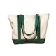 a natural/forest bagedge canvas boat tote - all