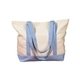 aerial view a natural/light blue bagedge canvas boat tote - all, image 1 of 2