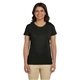 aerial view a black econscious ladies classic t - shirt - colors, image 1 of 3