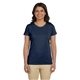 aerial view a navy econscious ladies classic t - shirt - colors, image 1 of 3