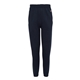 aerial view a navy champion adult powerblend(r) open - bottom fleece pant with pockets - all, image 1 of 5