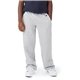 aerial view a light steel champion youth powerblend(r) open - bottom fleece pant with pockets - all, image 1 of 4