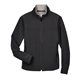 aerial view a black devon jones ladies softshell jacket - all, image 1 of 7