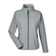 aerial view a charcoal devon jones - womens softshell jacket, image 1 of 6