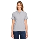aerial view a grey heather harriton - womens cotton polo, image 1 of 8