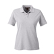 aerial view a grey heather harriton - womens cotton polo, image 1 of 5