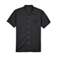 Men aerial view a black harriton - mens bahama cord camp shirt - all, image 1 of 6