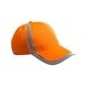 a bright orange big accessories reflective accent safety cap - all