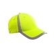 a bright yellow big accessories reflective accent safety cap - all