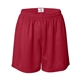 aerial view a red badger - womens pro mesh 5 shorts with solid liner, image 1 of 3