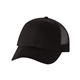 aerial view a black valucap trucker cap - colors, image 1 of 3