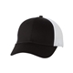 aerial view a black/ white valucap trucker cap - colors, image 1 of 3