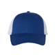 aerial view a royal/ white valucap trucker cap - colors, image 1 of 3