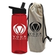 26 oz Flair Bottle In A Cotton Tote With Flip Straw Lid - Made with Tritan