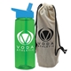 26 oz Flair Bottle In A Cotton Tote With Flip Straw Lid - Made with Tritan