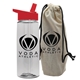 26 oz Flair Bottle In A Cotton Tote With Flip Straw Lid - Made with Tritan