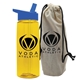 26 oz Flair Bottle In A Cotton Tote With Flip Straw Lid - Made with Tritan
