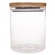 26 oz Glass Container With Stainless Steel Lid