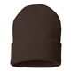a brown sportsman - 12 solid cuffed beanie - colors