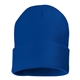 a royal blue sportsman - 12 solid cuffed beanie - colors