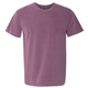 a berry comfort colors(r) garment dyed heavyweight ringspun short sleeve shirt