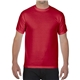 a red comfort colors(r) garment dyed heavyweight ringspun short sleeve shirt