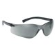a gray lightweight wrap - around safety glasses / sun glasses