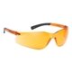 a orange/self frame lightweight wrap - around safety glasses / sun glasses