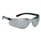 a silver/self frame lightweight wrap - around safety glasses / sun glasses
