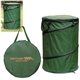 a forest green collapsible pop - up storage container