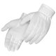 a white formal white dress gloves, 100 cotton with snaps