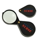 a black 4x pocket folding magnifier