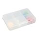 a translucent tablet tote pill box
