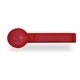a red top - thiis deep - dip non - slip ice cream scooper